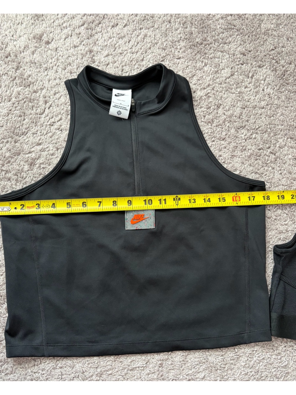 Nike Black Cropped Athletic Tank Duo - Picture 5 of 8